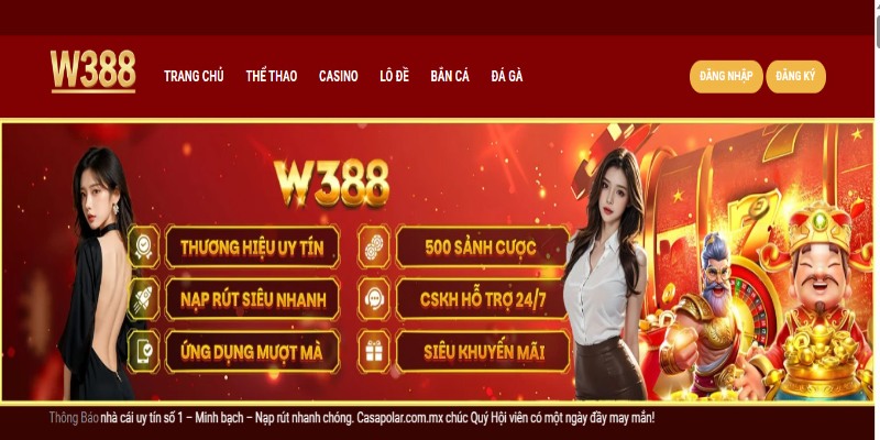 Đôi nét giới thiệu về nhà cái W388